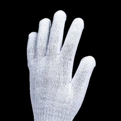 China Qingdao Winmid White Industrial Cotton Working Anti-slip Cotton White Glove for sale