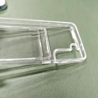 China Shockproof Unique Design Transparent Card Slot Holder Case For iPhone 11 12 13 Phone Cases With Card Holder for sale