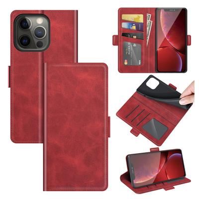 China Leather iPhone 13 PRO MAX Flip Wallet Leather Phone Case, Shockproof Magnetic Wallet Flip Leather Case For iPhone 12 PRO max for sale