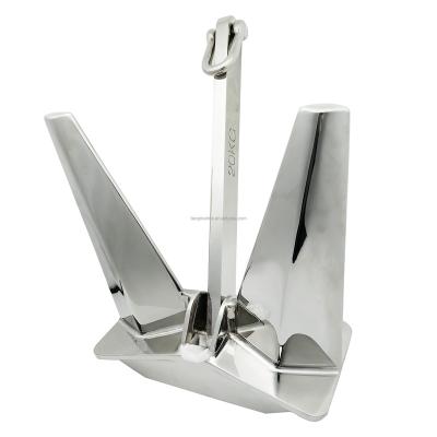 China Marine Hardware Boat Anchors AISI316 Stainless Steel Pool Anchor For Sale 12KG-160KG for sale