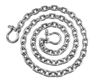 China ANCHOR LINK CHAIN ​​316 Stainless Steel Boat Hot Selling High Quality Anchor Chain For Sale for sale