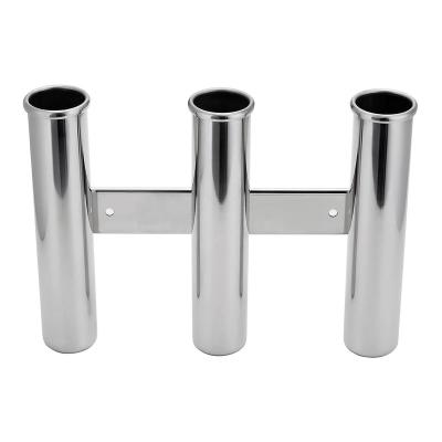 China High Quality 316 Stainless Steel Marine Rod Holder 316 Stainless Steel Fishing Clamp On Rod Holder For Boat à venda