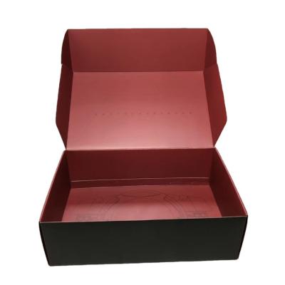 China Recyclable Rectangular Movable Box Half Size Small Square Airplane Packaging Cardboard Box for sale