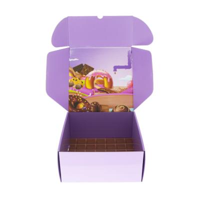 China Recyclable Airplane Box Clothing Packaging Cardboard Rectangle Express Packing Box for sale