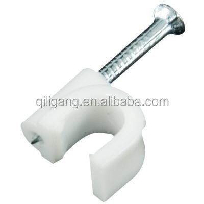 China Plastic Plastic Circle Collar Wall Clip for sale