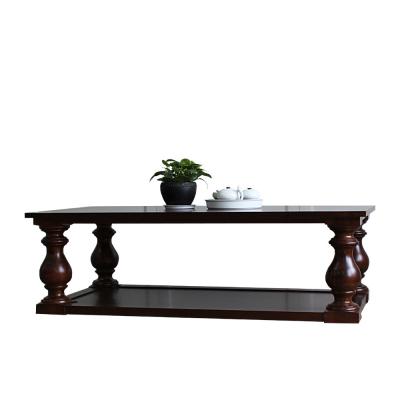 China French American Style Furniture Solid Wood Coffee Table Design for sale