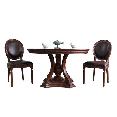 China Solid Wood American Wood Dining Table Country Furniture Pictures for sale