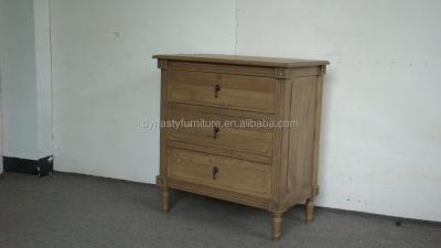 China Antique Solid Wood Bedroom Furniture Bedside Wooden Cabinet for sale