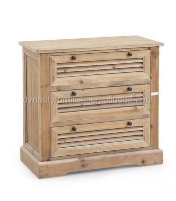 China Solid wood solid wood bedroom wall cabinet with drawers for sale