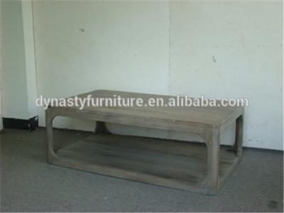 China French vintage style reclaimed wooden ware coffe table for sale