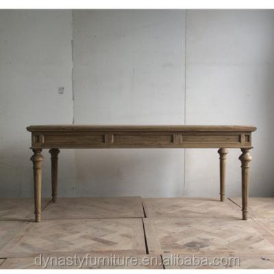 China Solid Wood Furniture Wholesale Rustic Reclaimed Wood Dining Tables for sale