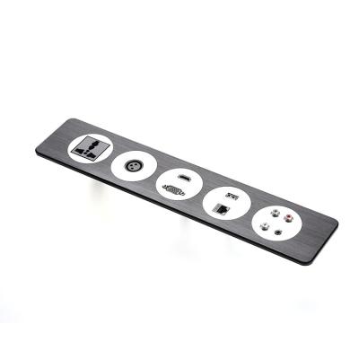 China Hidden Office Desk Sockets USB EU Power Strip 10A Fast Charging for sale