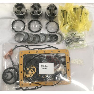 China For Kubota Milexuan 3D72 D905 Engine Rebuild Kit for kubota parts liner, kit etc. garnish for sale