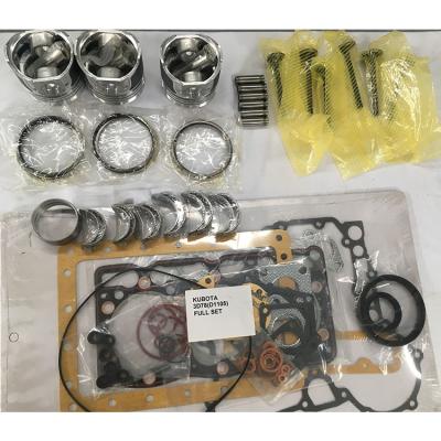 China For Kubota MILEXUAN 3D78 D1105 engine rebuild kit for kubota engine parts piston ring, liner etc. for sale