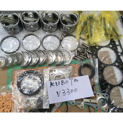 China For Kubota MILEXUAN V3300 engine rebuild kit for kubota d1105 parts ratio, piston etc. for sale