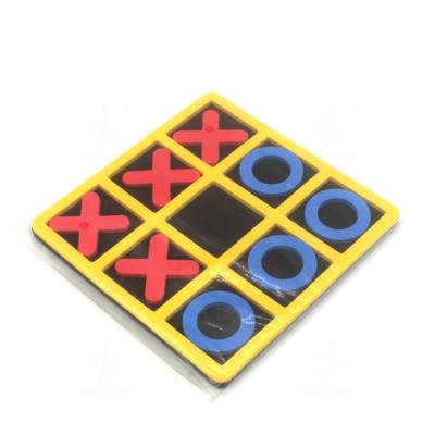 China Practical Leisure Parent-child Interaction Game XO Board Chess Developing Educational Puzzle Intelligent Game Toys Children Gifts 17cm*12cm*3.3cm for sale