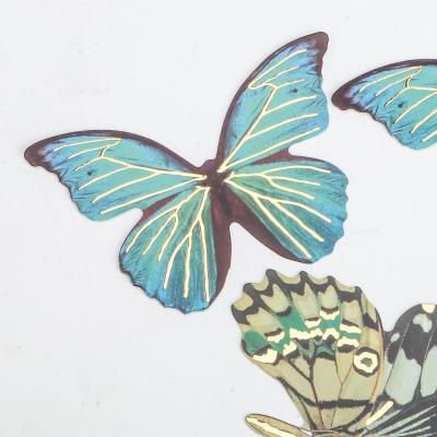 China Furniture decoration new product design car sticker butterfly album wall sticker butterfly sticker decoration for sale