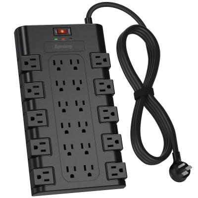 China 22 AC outlets specializing in manufacturing 22 no. pure black. 27 AC Outlets Without USB Giant Power Strip for sale