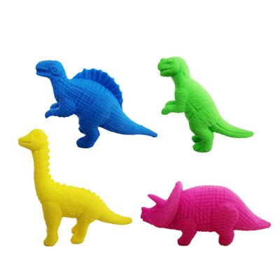 China Office Eraser Personalized Dinosaur Promotional Kid's Fashion3D Eraser, Dinosaur Toys For Children for sale