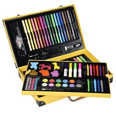 China office & Hot Sales School Pencil Art Stationery Set For Kid, Artist Drawing Easel Art Set For Kids Gift for sale