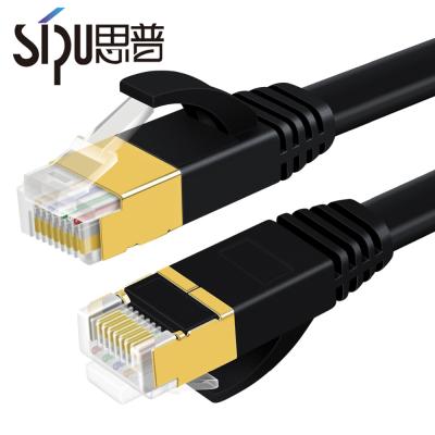 China Telecommunication SIPU Ethernet Cable RJ45 Cat7 Lan Cable 1M Cat 7 Patch Cord Cable For PC Laptop for sale