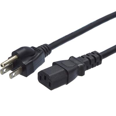 China Wholesale Computer SIPU PVC PC Laptop 3 Core Us Power Plug Cord USA Power Cord for sale