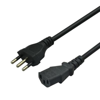 中国 High Quality SIPU Computer Wiring Electrical Cable Wire Socket European Italy Lamp Holder 3 Pin Socket Used for PC or Laptop 販売のため