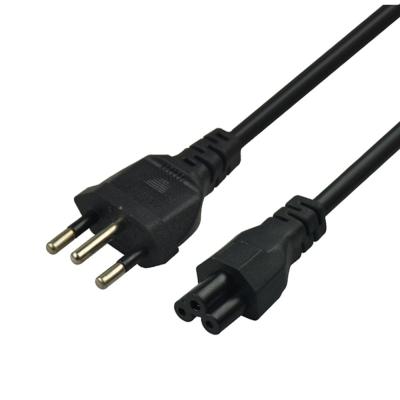 China COMPUTER SIPU factory price 1m 1.5m 1.8m 2m 3 plug laptop power cable brazil electric power cables for sale