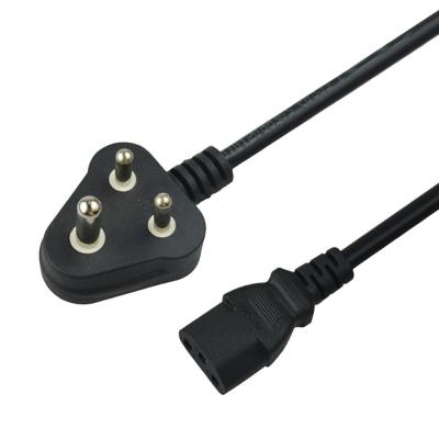 China Wholesale High Quality COMPUTER SIPU INDIA PC Fuse Cords With Molded Plug Power Cable à venda