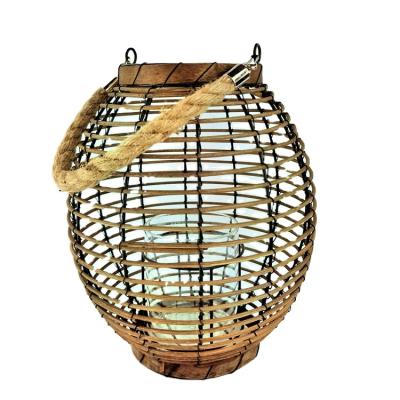 China Home Decoration Good Selling House Decoration Bamboo Lantern Chinese Import Bamboo Arts Crafts Candle Lantern For Indoor for sale