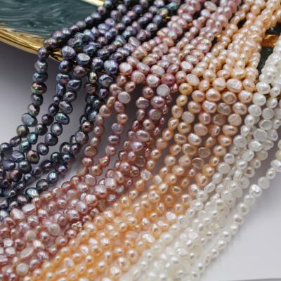 China High Quality Freshwater Pearl Bead 36cm Freshwater Pearl Punch Loose Beads For Elegant DIY Women Necklace Jewelry Making for sale