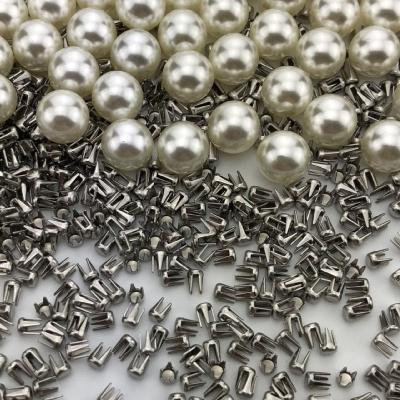 China Multi Functional Durable Quality Clothing Accessories Beading Jewelry Accessories Non-Porous Four-Foot Nail Beading Machine Accessories Steel Nails for sale