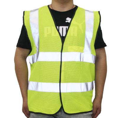 China KFJV-009 Gray Reflective Tape Vest Security Safety Guard Invest Cheap Reflection Vest for sale