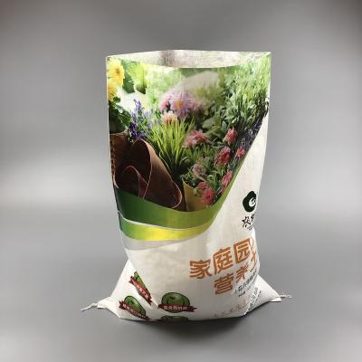 China BIODEGRADABLE Printed Soil / PP Woven Bag Tote Soil for sale