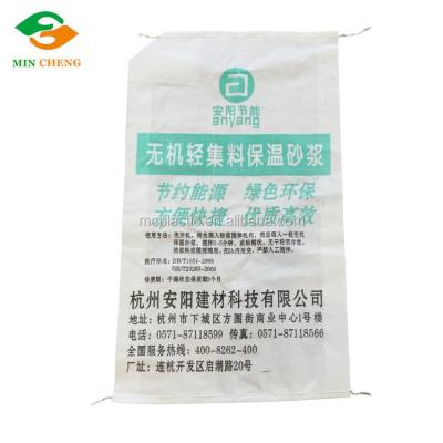 China Agriculture Laminated PP Woven Packing Bag For Quick Lime Hydrated Lime Mortar Packing Bag for sale