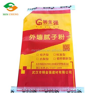 China 20kg PP Woven Valve Bag BIODEGRADABLE Packing Cement for sale