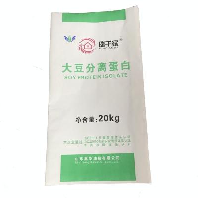 China Recyclable White PP Paper Bags For Flour Corn for sale