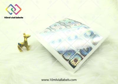 China Transparent Tamper Evident Security Labels , Permanent Custom Holographic Labels for sale