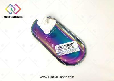 China Hologram Laser Foil Printing Medication Label Stickers / Die Cut Sticker for sale