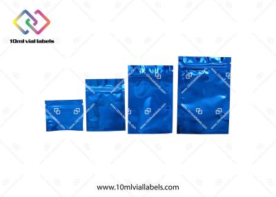 China Moisture Proof Aluminum Foil Bags Plastic Ziplock Bag For Medical Capsule Package for sale