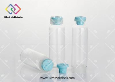 China Clear Penicilline Small Glass Vials 30ml - 27mm X 29mm With Multicolored Cap for sale