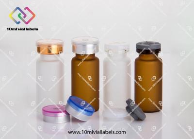 China Oral Liquid Mini Glass Bottles , Aromatherapy Glass Vials With Screw Caps for sale