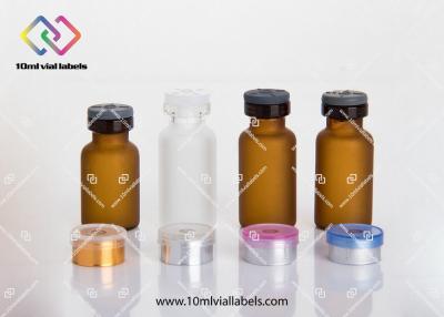 China Pharmaceutical Injection Small Glass Vials With Screw Caps 5ml 10ml 20ml 30ml for sale