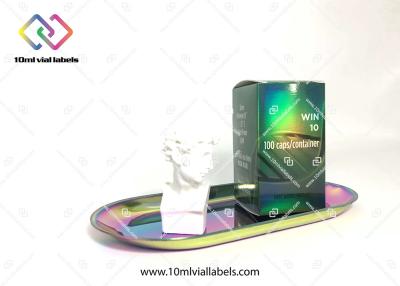 China Holographic Pharmaceutical Packaging Box / Capsule / Medicine / Pill Bottle Box for sale