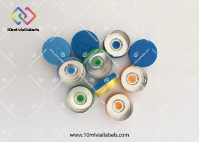 China 3mm 20mm Medication Vial Flip Caps , Durable Infusion Bottle Tear Off Seals for sale