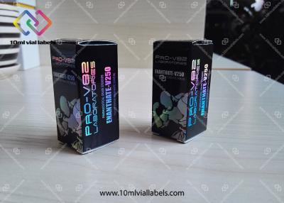 Chine Vendez les boîtes en gros de papier adaptées aux besoins du client de la fiole 10ml imprimées par logo pour l'eliquid à vendre