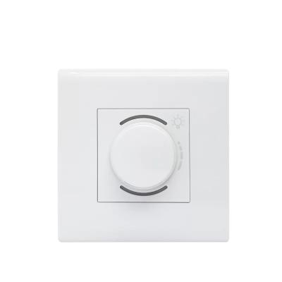 China Best price 700W white LED switch dimmer switch for led rotary lights China CE wall switches W86/TG/700 for sale