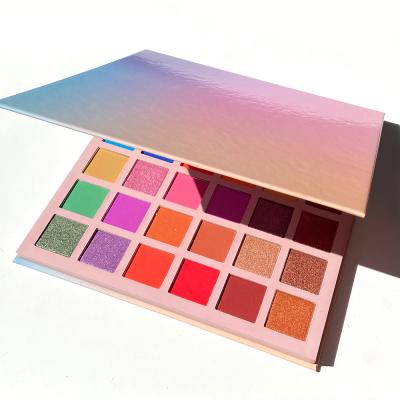 China 36 Wholesale Good Quality Cosmetics Waterproof Logo Makeup Eyeshadow Palette Custom Color Vegan Eyeshadow for sale