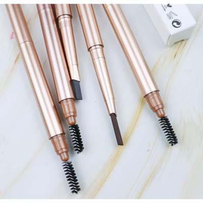 China Factory Price Vegan Waterproof Eyebrow Pencil Waterproof 6 Colors Eyebrow Pencil No Logo for sale