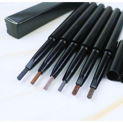 China Waterproof Eyebrow Pencil With Brush Private Label Eyebrow Pencil Cosmetics Waterproof Thin Makeup for sale